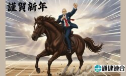 【通建連合】議長　新年あいさつ